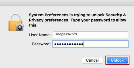 type the password to change