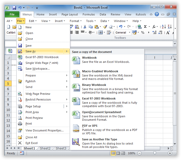 how to protect an excel file with password