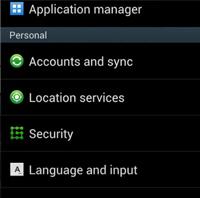 Application manager
