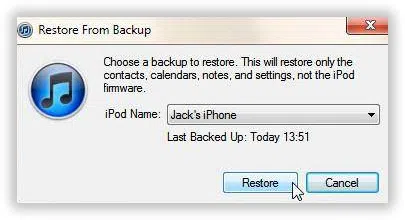 Restore Backup