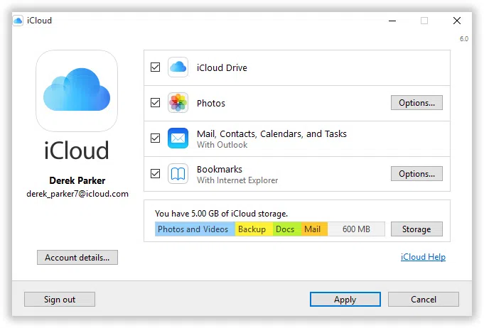 open icloud app