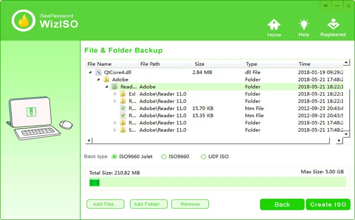 create ISO from folder