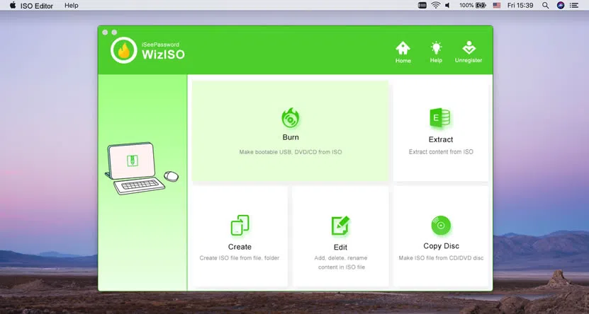 install ISO editor on your Mac