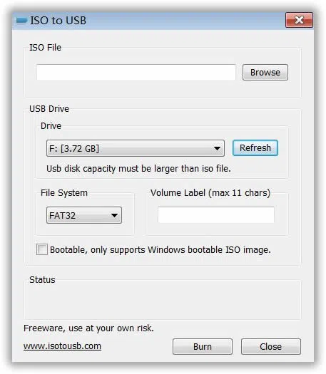 ISO to USB software
