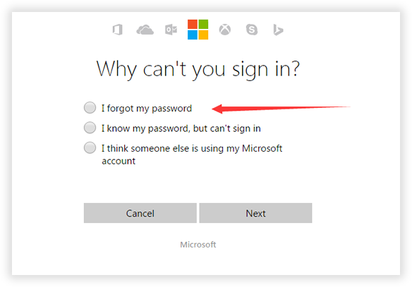 forgot my password in windows 8