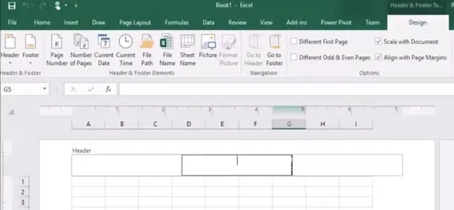 add watermark to Excel