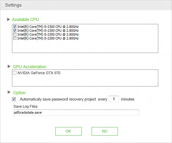 GPU acceleration