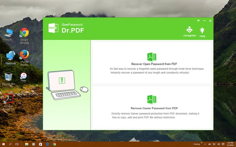 install PDF password recovery tool
