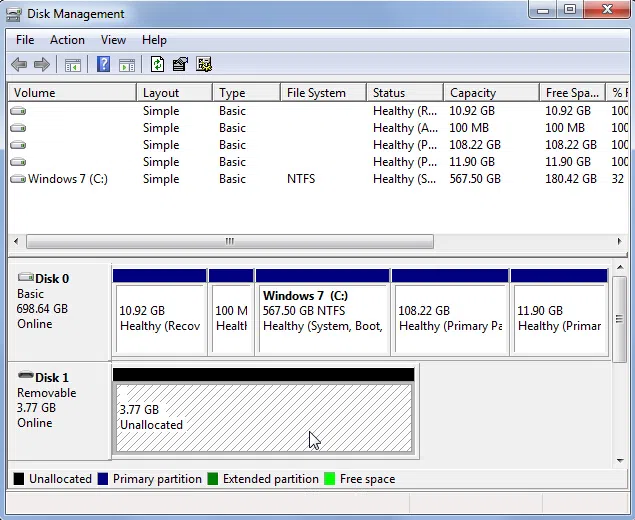 disk manager