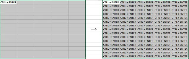 excel shortcuts