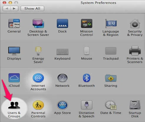 System Preferences