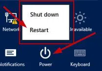 Restart your computer