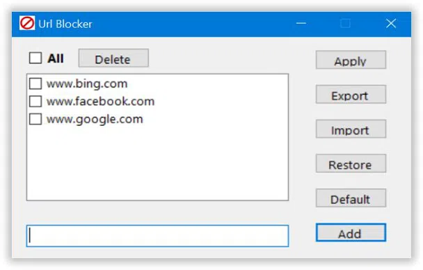 URL Blocker 