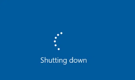 Windows Won't Shut Down 