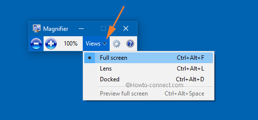 Windows Turn Off Magnifier Vista
