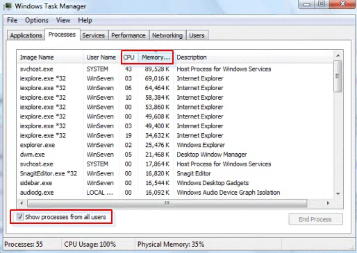 windows task manager