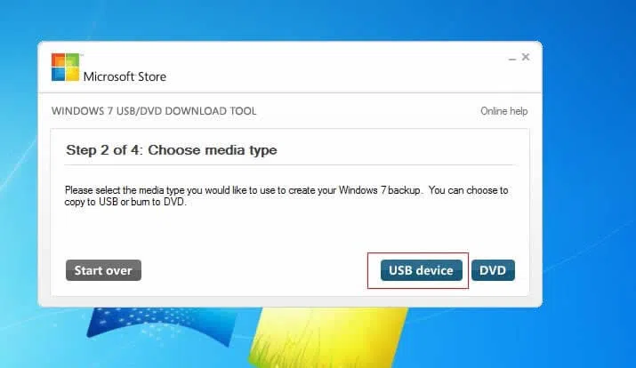 Windows 7 USB DVD Download Tool 