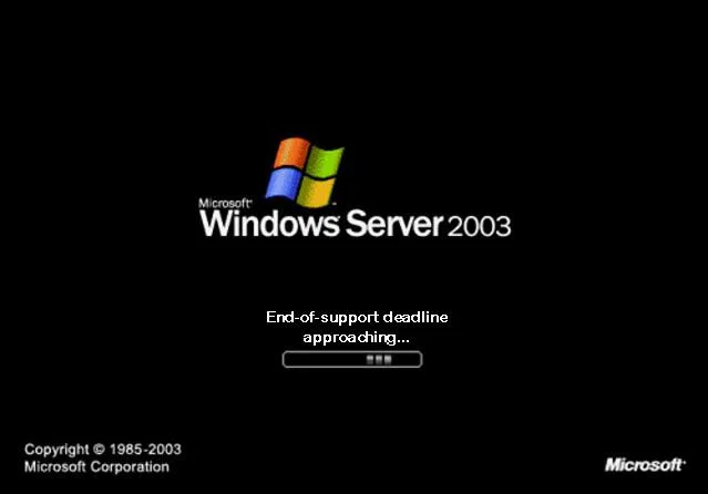 Re-install Windows Server 2003 